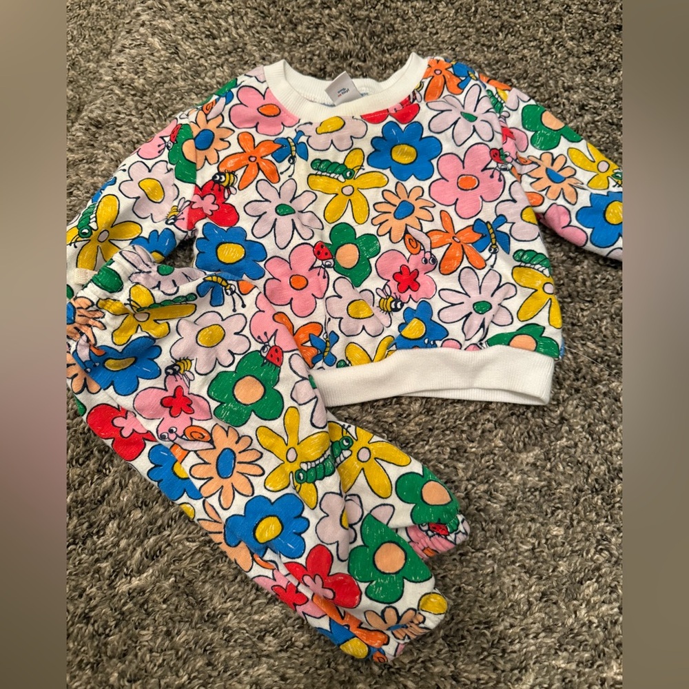 Old Navy Floral Kids Sweatshirt
